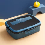 PORTABLE LUNCH BOX -  STAINLESS STEEL INSIDE