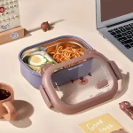 PORTABLE BEAR  LUNCH BOX -  STAINLESS STEEL INSIDE