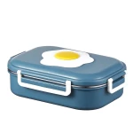 PORTABLE LUNCH BOX -  STAINLESS STEEL INSIDE
