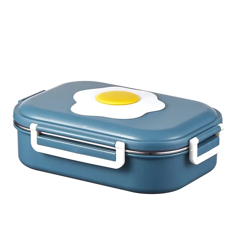 PORTABLE LUNCH BOX -  STAINLESS STEEL INSIDE