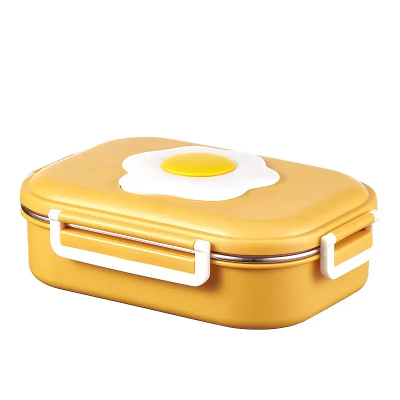 PORTABLE LUNCH BOX -  STAINLESS STEEL INSIDE