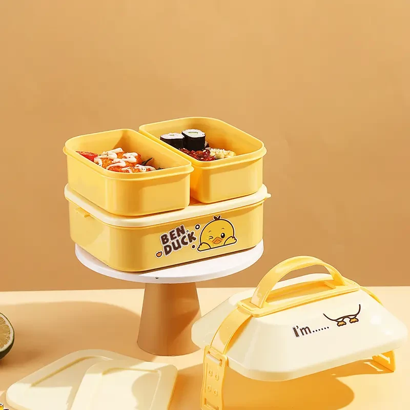 DOUBLE SIZE PORTABLE LUNCH BOX