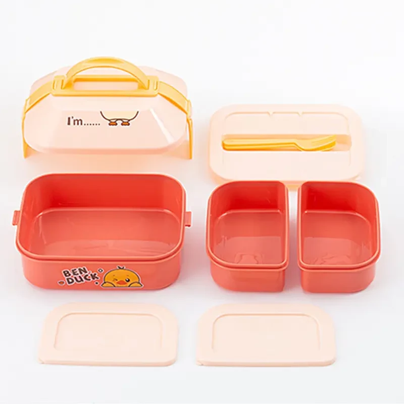 DOUBLE SIZE PORTABLE LUNCH BOX