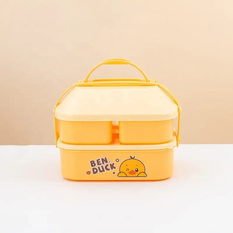 DOUBLE SIZE PORTABLE LUNCH BOX