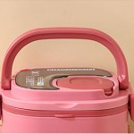 DOUBLE SIZE PORTABLE LUNCH BOX ـ  STAINLESS STEEL INSIDE