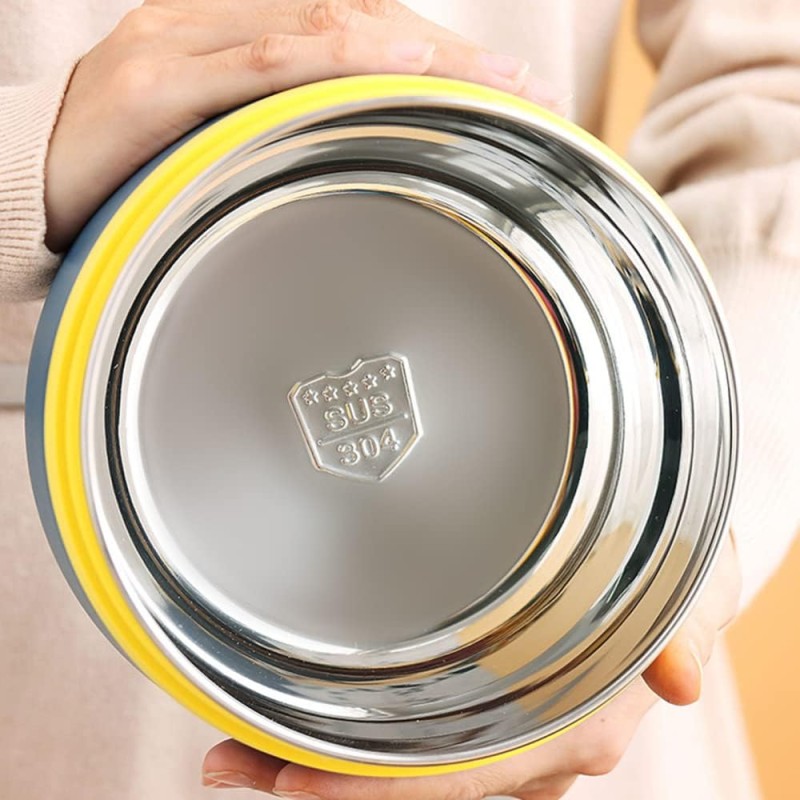 PORTABLE LUNCH BOX -  STAINLESS STEEL INSIDE