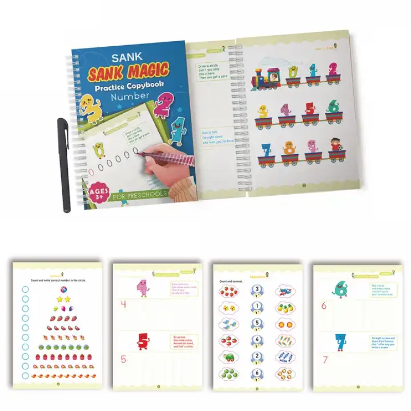SANK MAGIC L. BOOK - NUMBERS