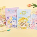 NOTE BOOK A5 - 40 SHEETS - (HAPPY GIRL)