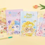 NOTE BOOK B5 - 40 SHEETS -  (HAPPY GIRL)