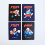 NOTE BOOK B5 - 40 SHEETS -  (ROBOT)