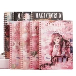 SPIRAL NOTE BOOK A5 - 60 SHEETS  - ANIME