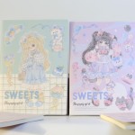 NOTE BOOK B5 - PVC COVER -  80 SHEETS - (SWEET)