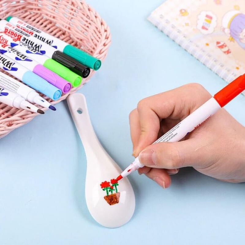 DRAWING ON THE WATER - PAINTING KIT - 8 COLORS
