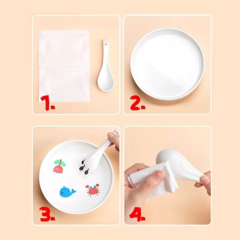 DRAWING ON THE WATER - PAINTING KIT - 8 COLORS