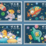 SPIRAL SKETCH BOOK A4 - 30 SHEETS - (SPACE)
