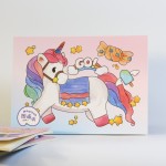 SKETCH BOOK A4 - 28 SHEETS - Unicorn