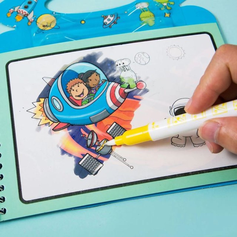MAGIC WATER COLORING BOOK