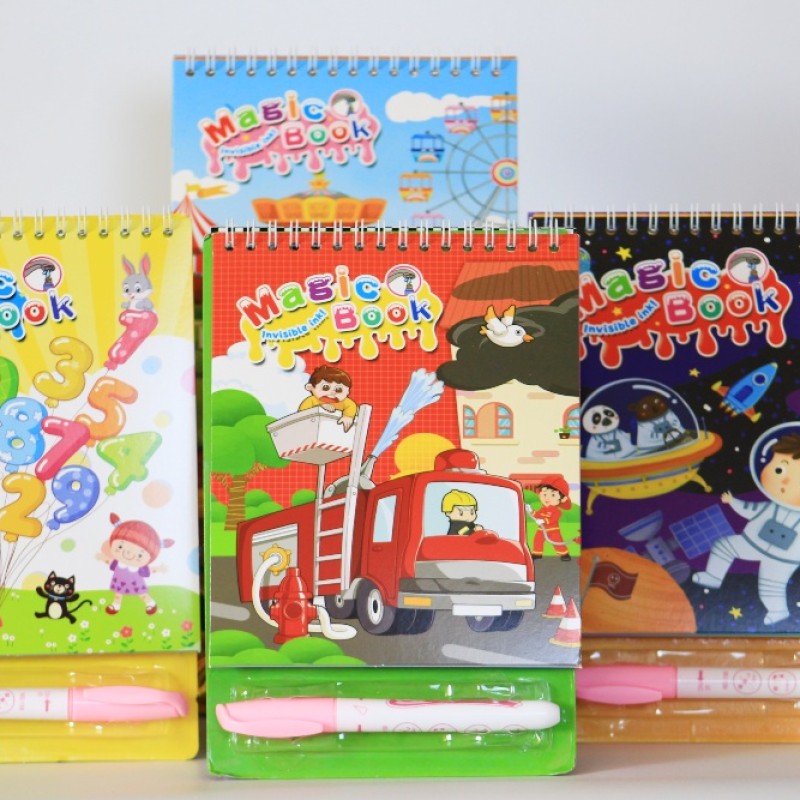 MAGIC WATER COLORING BOOK