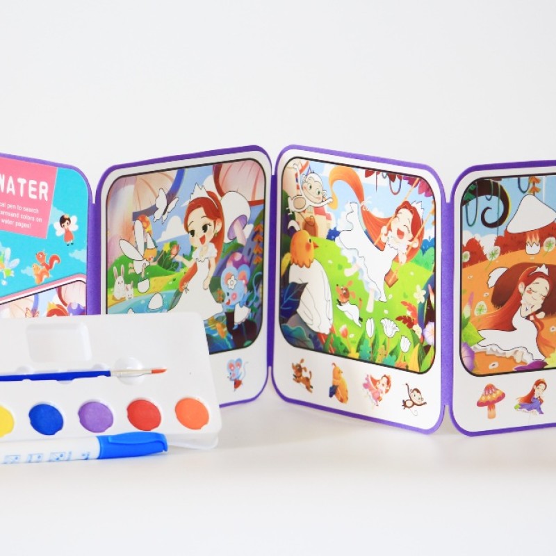 MAGIC WATER COLORING BOOK KIT