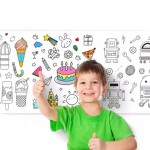 PAINTING SET - COLORING PAPER POSTER