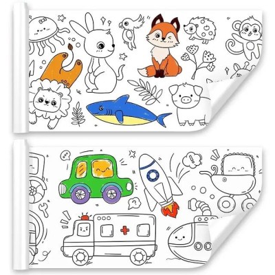 PAINTING SET - COLORING PAPER POSTER