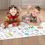 PAINTING SET - COLORING PAPER POSTER