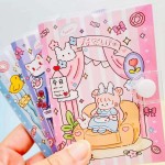 NOTE BOOK - WITH PRESS - (HAPPY GIRL)
