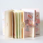 GLITTER NOTE BOOK - WITH PRESS