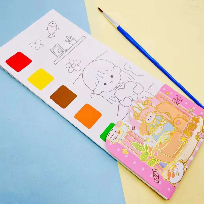 DIY WATERCOLOR BOOK