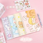 SPIRAL NOTE BOOK A5 - 60 SHEETS  - (CUTE)