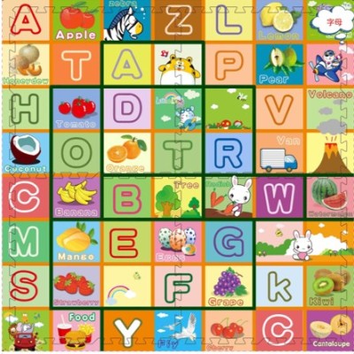 EDUCATIONAL PUZZLE FLOOR FOAM - EVA FOAM - 60*60