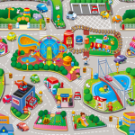EDUCATIONAL PUZZLE FLOOR FOAM - EVA FOAM - 60*60