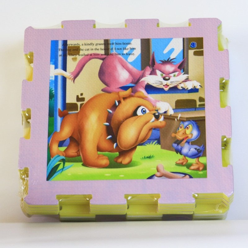 EDUCATIONAL PUZZLE FLOOR FOAM - EVA FOAM - 30*30