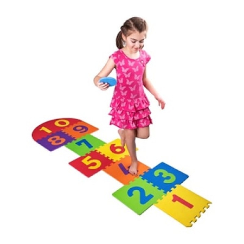 EDUCATIONAL PUZZLE FLOOR FOAM - EVA FOAM - HOPSCOTCH