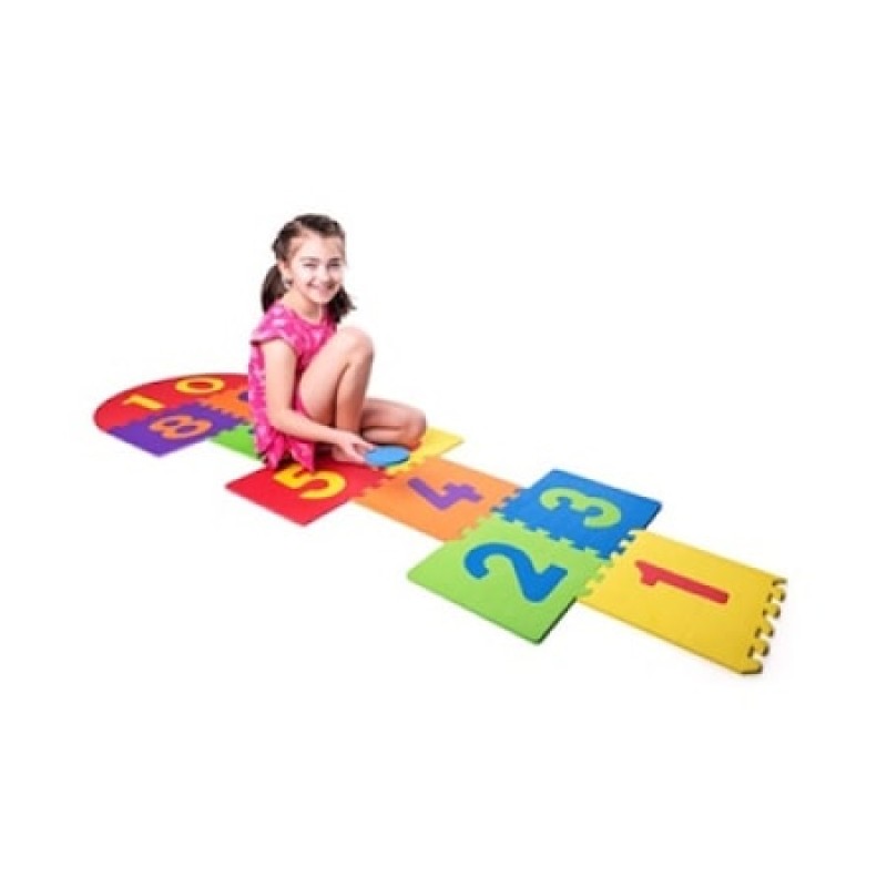 EDUCATIONAL PUZZLE FLOOR FOAM - EVA FOAM - HOPSCOTCH