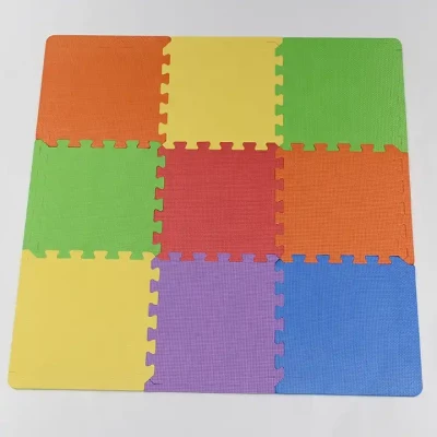 PUZZLE FLOOR FOAM - EVA FOAM - COLORFUL PIECES - 30*30