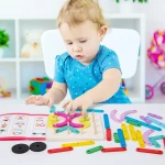 EDUCATIONAL WOODEN TOY - SHAPE & STRUCTURE