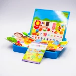 EDUCATIONAL PUZZLE WOODEN TOY  -  MAGNETIC BOARD & EDUCATIONAL PUZZLE