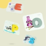 EDUCATIONAL WOODEN TOY - ALPHANUMBERS COGNITION BY COMPOSITION IT