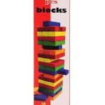 JINGA COLORFUL WOODEN TOY - 54 PIECES - LARGE - HIGH QUALITY