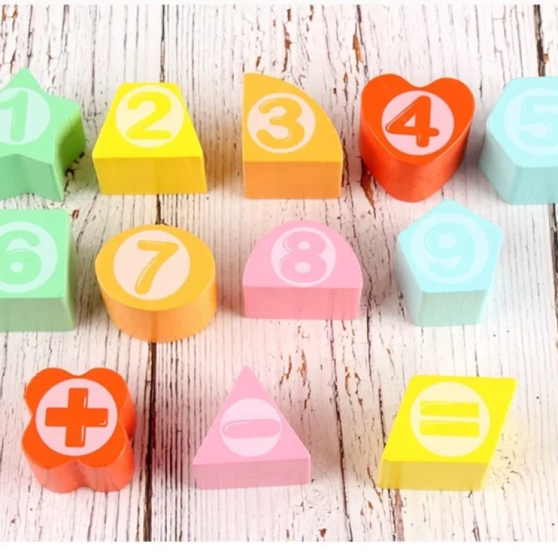 MONTESSORI TOYS-  INTELLIGENCE WOODEN BOX (SHAPE MATCHING)