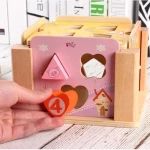 MONTESSORI TOYS-  INTELLIGENCE WOODEN BOX (SHAPE MATCHING)