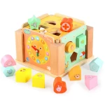 MONTESSORI TOYS-  INTELLIGENCE WOODEN BOX (SHAPE MATCHING)