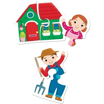 EDUCATIONAL TOY - FARM PUZZLE FOR BABY - BABY DUO