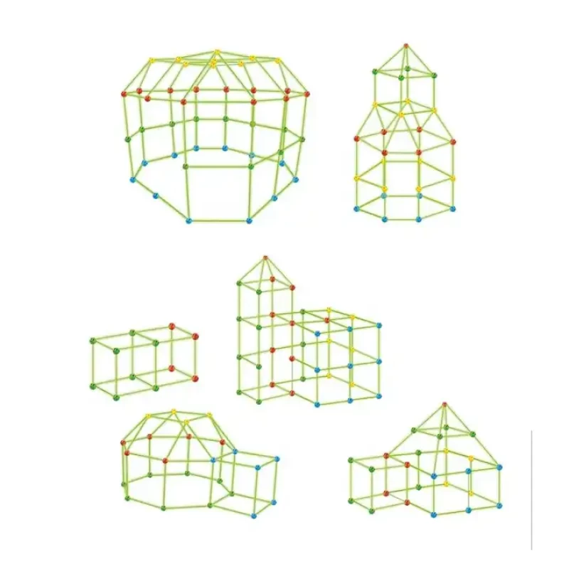 EDUCATIONAL TOY - 3D TENT DIY BUILDER