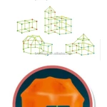 EDUCATIONAL TOY - 3D TENT DIY BUILDER