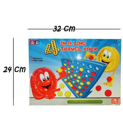INTERACTIVE TOY - 4 IN A LINE TOY